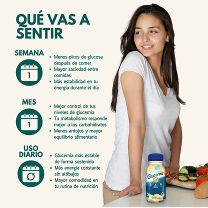 Glucerna® Shake Líquido Sabor Vainilla 237ml