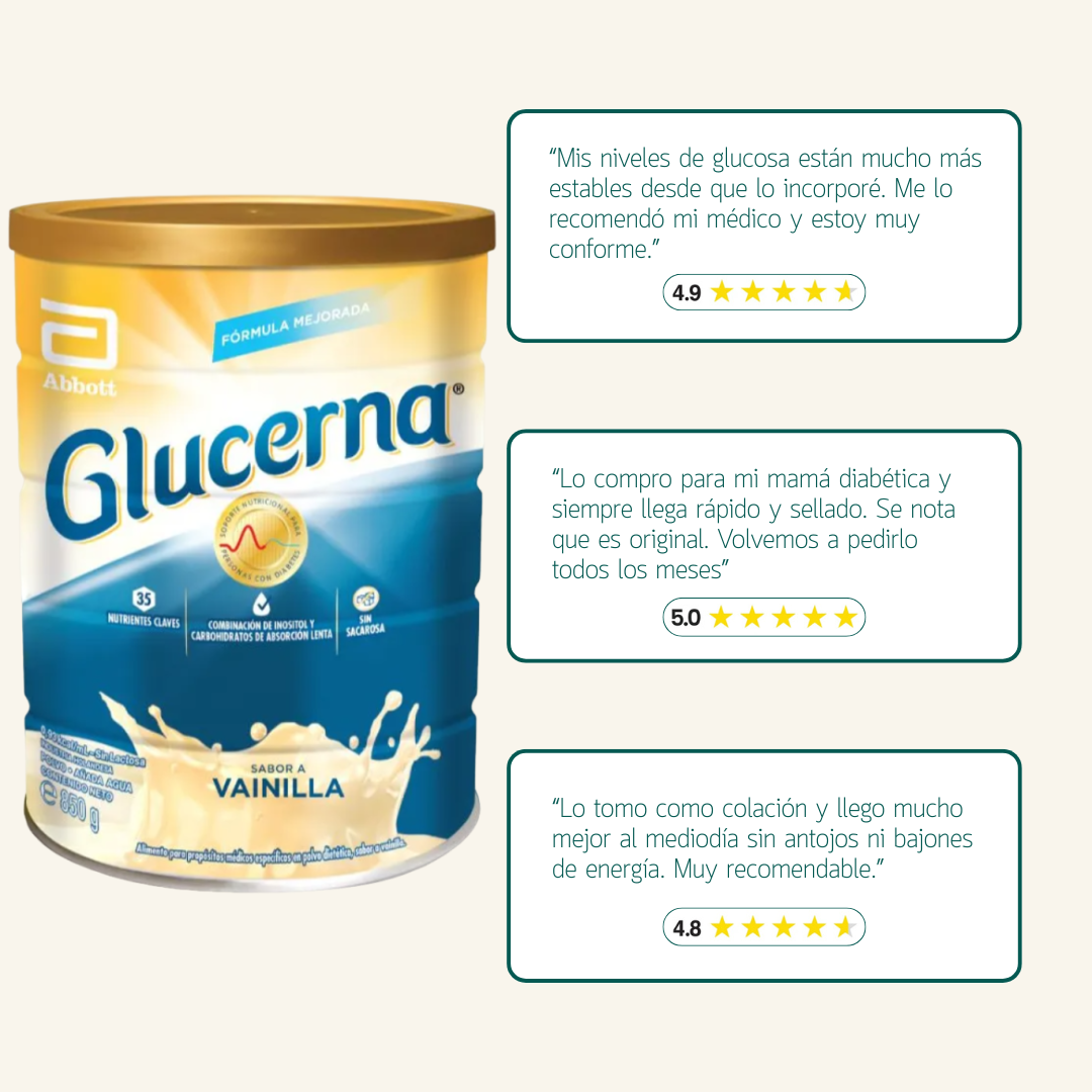 Glucerna® Lata en Polvo Vainilla