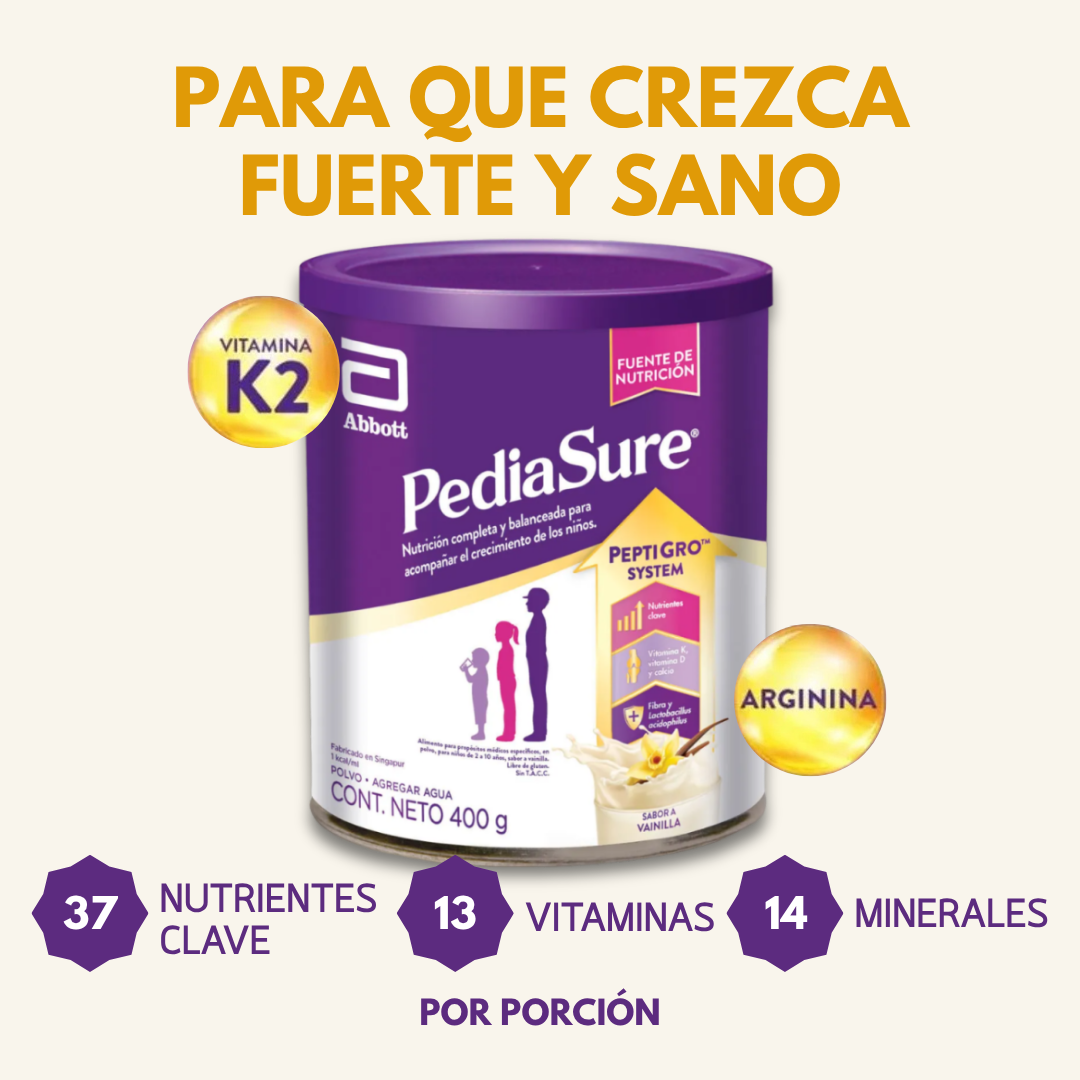 PediaSure® Lata En Polvo 400g Vainilla
